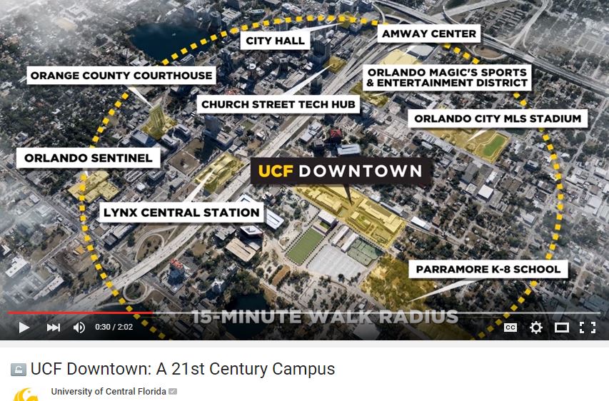 Groundbreaking Thursday for UCF's downtown Orlando campus